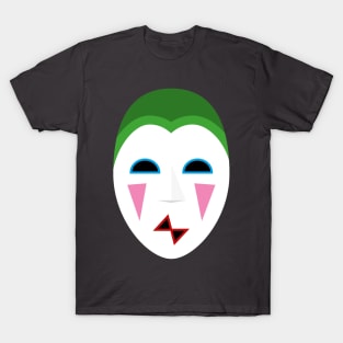 Dr Who Black Orchid harlequin mask T-Shirt